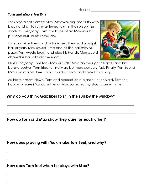 Perfect for Primary Readers Set | K-2 Reading Comprehension Passages and Questions